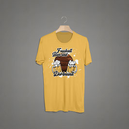 Dortmund Fussball Bier und Dortmund Shirt