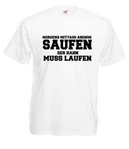 Hahn muss laufen Shirt