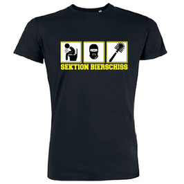 Sektion Bierschiss Shirt schwarz Gelb