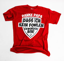 Köln Danke Papa Shirt Rot