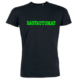 Saufautomat Shirt Schwarz