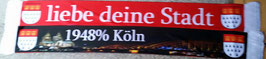 Köln Liebe Deine Stadt Seidenschal