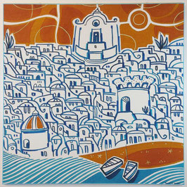 FORIO SARACENA limited edition 80x80 cm.