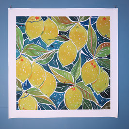 GIALLO ISCHITANO 80X80 CM NO FRAME