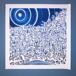 PROCIDA 100X100 CM. NO FRAME
