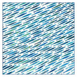 SARDINE 30X30 CM.
