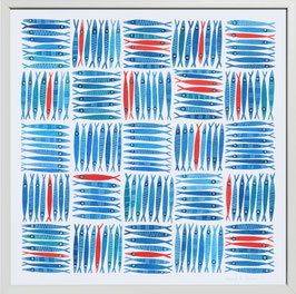 AL MERCATO DEL PESCE 50X50 CM.