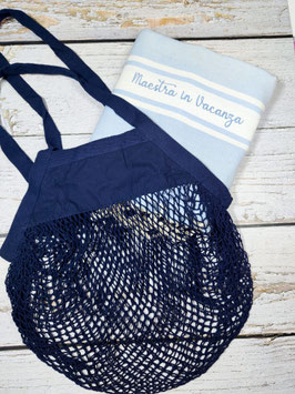 Borsa Rete Blu Notte
