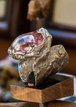 Weichsilber Ring rosé