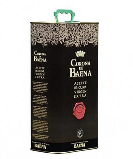 Corona de Baena vierge extra, récipient 4 boîtes 5 L.