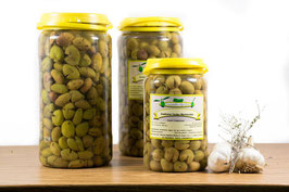 Olives cassées faites maison 6 carafes 2,8 kg.