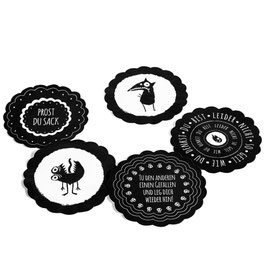 Glasuntersetzer Tischlein neck dich