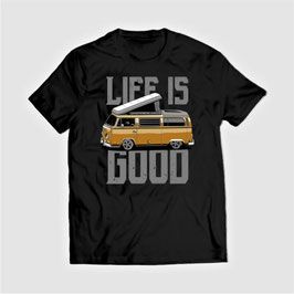 ' Life is good' T shirt