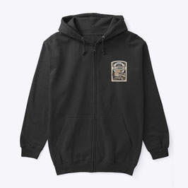 10 years bus hooded zip sweater