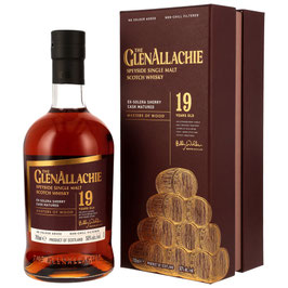 Glenallachie · 19 Jahre · ex Solera Sherry Casks · Masters of Wood · 2026