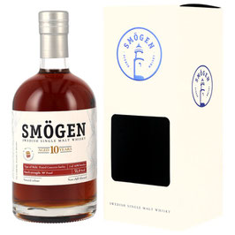 Smögen · 10 Jahre · Oloroso Sherry Hogsheads · 2015 · Peated · jetzt vorbestellen