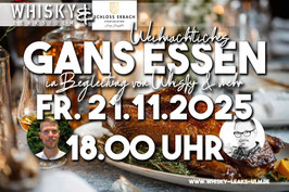 Weihnachtliches Gans Essen - im Schloß Erbach