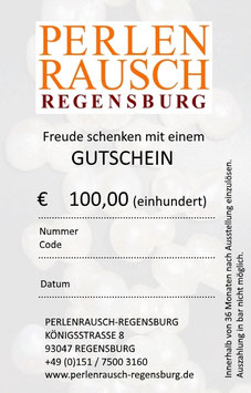 Mit einem Gutschein Freude schenken