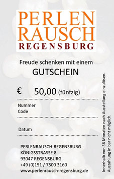 Mit einem Gutschein Freude schenken