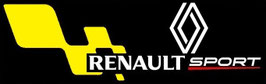 ( DM030 )    Un Porte certificat d'assurance ou CT auto avec dessin Renault sport nouveau Logo (fond noir ou transparent)