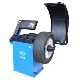 Lincos Wuchtmaschine für Felgen von 10‘‘ bis 24‘‘ halbautomatisch 230V U-120