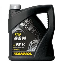 Mannol 7715 Longlife 504/507 5W-30 Motoröl 5l