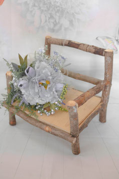 Set - Stuhl und Blümchen