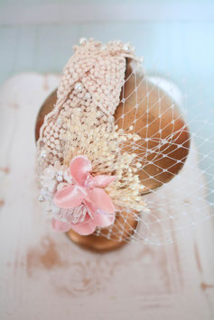 Haarreif Turban mit Schleier