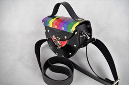 Single Tasche (halb) Regenbogen