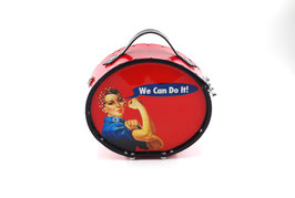 We can do it, Beideseitig (schwarz und rot)