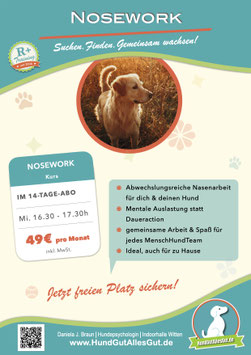 Nosework Kurs
