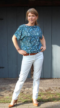 Shirt IchJane HelenIJ verde vinta