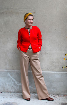 Strickjacke LANIUS Boxy rot