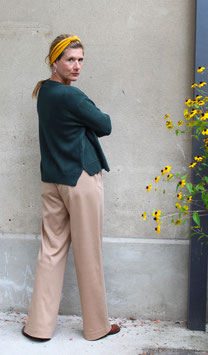 Strickjacke LANIUS Boxy grün