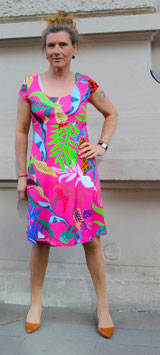 Kleid FOXS Joliva super pink