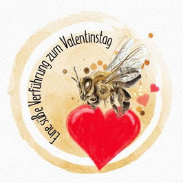 Deckelaufkleber "Valentinstag" 35mm (40 Stück pro A4 Bogen)