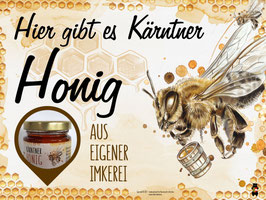 Hoftafel für Imker "Aus eigener Imkerei"