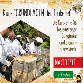 WARTELISTE-Kurs: "Grundlagen der Imkerei" (unverbindliche Anmeldung)