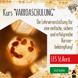 Kurs: "VARROASCHULUNG” an der LFS St. Andrä/Lavanttal