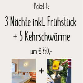 Paket 4: 5 Kehrschwärme mit Reinzuchtköniginnen
