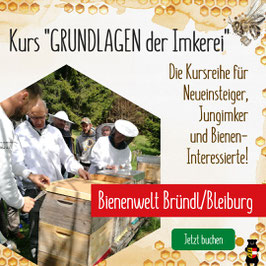 "Grundlagenkurs der Imkerei" in der Bienenwelt Bründl in Bleiburg