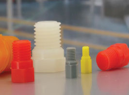 Schraubenstopfen Metrisch mit Sechskant Silikon 315°C