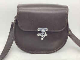 Damen Handtasche aus eigener Herstellung, komplett Leder, braun
