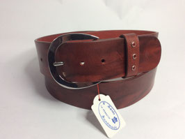Ledergürtel eigens handgemacht, kürzbar, top Qualität, rot/schwarz