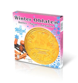 WETZEL Winter Oblaten (Saison-Artikel, nur von September - Februar)