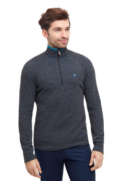 Herren Thermo Trekking Pullover mit Premium Baby Alpaka