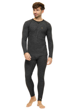 Sport Line Herren | Alpaka Thermo-Longpants & Langarm Shirt aus Premium Baby Alpaka