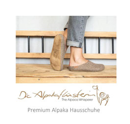 Premium ***** Alpaka Hausschuhe | Unisex