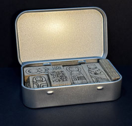 Little Udny Nativity Set – Handcrafted Wooden Nativity in Tin