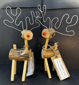 Reindeer Kit – Handcrafted Wooden Christmas Decoration